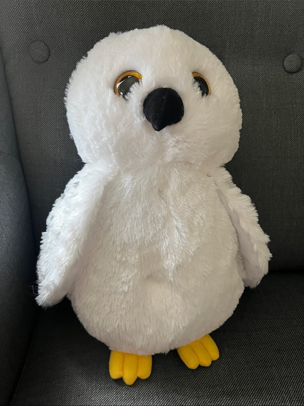 Harry Potter Plush White Penguin Stuffed Animal with Yellow Feet